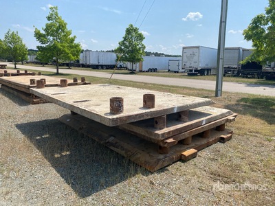 Quantity of (4) 7 ft x 12 ft (4 in Wall) Bouclier d'avancement