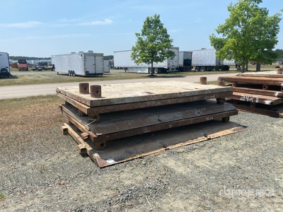 Quantity of (4) 8 ft x 12 ft (4 in Wall) 12 ft x 8 ft Bouclier d'avancement