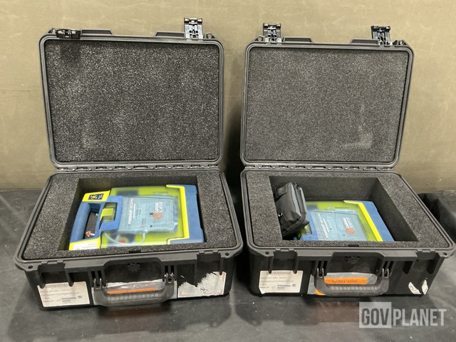 (2) Cardiac Science PowerHeart AED G3 Pro Defibrillators