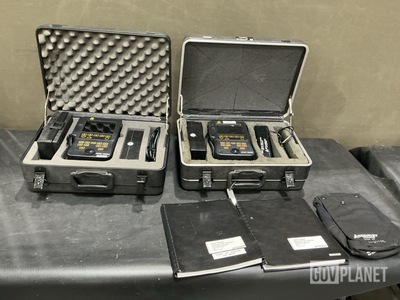 (2) Olympus Sonic 1000HR Portable Ultrasonic Flaw Detectors