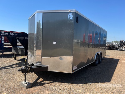 2025 Spartan 20 ft T/A Enclosed Trailer