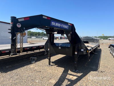 2026 Sure-Trac 10000 lb 30 ft T/A Gooseneck Equipment Trailer