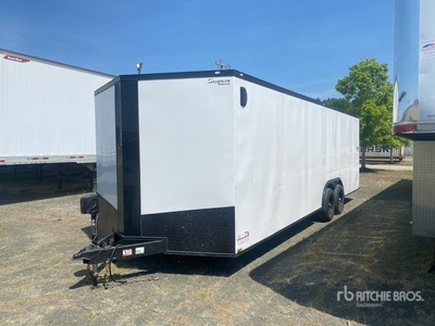 2026 Spartan 24 ft T/A Enclosed Trailer