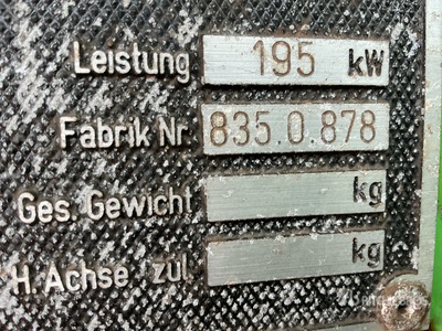 2007 Sennebogen 835M Wheel Material Handler