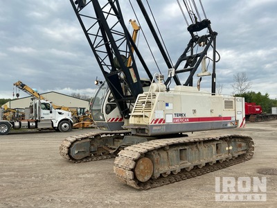 2007 Terex HC60 60 ton Raupenkran mit Gittermast