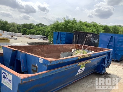 17 ft 13 cyd Roll-Off Container