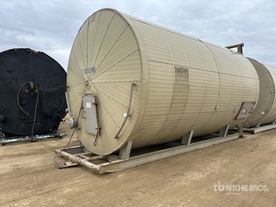 2011 Westfab 400 bbl Skid Mounted Steel Tank