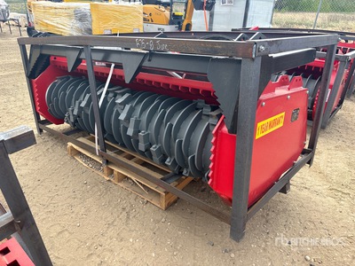 2026 Raytree RMBD72ST 72 in Drum Skid Steer Mulcher (Unused)