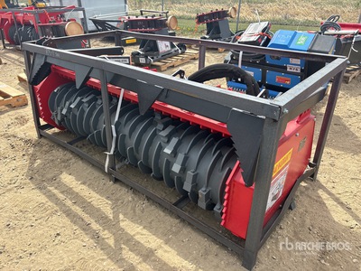 2026 Raytree RMBD72ST 72 in Drum Skid Steer Mulcher (Unused)