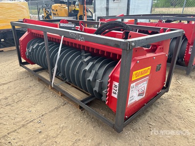 2026 Raytree RMBD72 72 in Drum Skid Steer Mulcher (Unused)