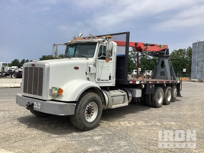 2018 Palfinger M13A71 9650 lb Knuckle Boom on 2019 Peterbilt 365 8x4 Boom Truck