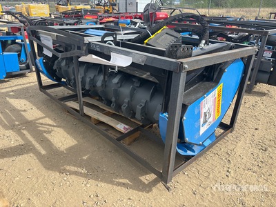 2026 Raytree RMDM72S 72 in Drum Skid Steer Mulcher (Unused)