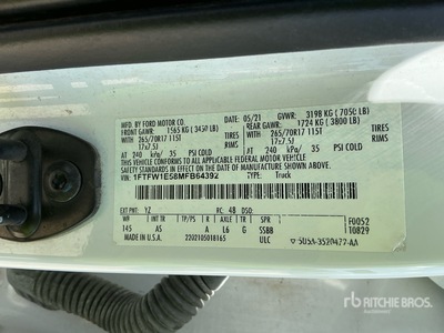 2021 Ford F-150 4x4 Crew Cab Pickup