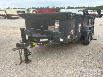 2020 Big Tex 14 ft T/A Lichte Kiepaanhanger