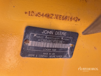 2014 John Deere 544 K Wheel Loader