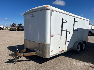 2008 Haulmax HCT716TA 16 ft T/A ユーティリティトレーラー