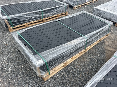 Quantity of (15) 2026 FPM Ground Protection Mats (Unused)