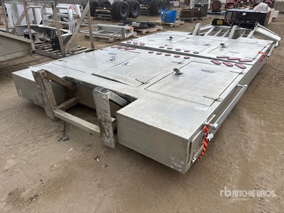 Quantity of (2) 3 Door Aluminum Headache Rack