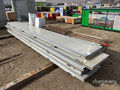 Quantity of (12) 194 In x 24 In Sunshine Overhead Door Panels