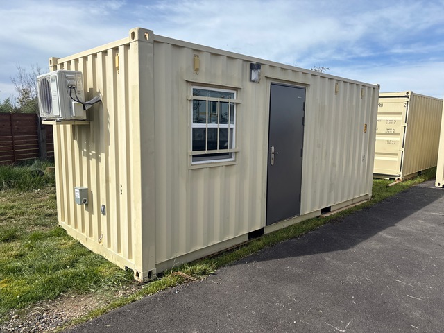 TTK C2 20 ft x 8 ft Skid-Mounted Containerized Mobile Office (Unused)