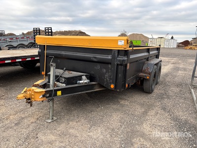 2014 Load Max 12 ft 1 in T/A Dump Utility Trailer