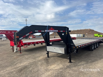 2026 Canada Trailer 25 ft Tri/A Gooseneck Equipment Trailer (Unused)