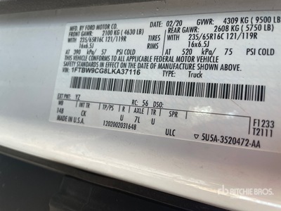 2020 Ford Transit バン