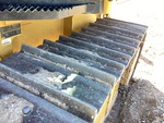 Undercarriage with Left Track Pads