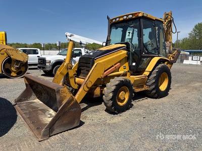 2005 Cat 420D 4x4 Graaflaadmachine