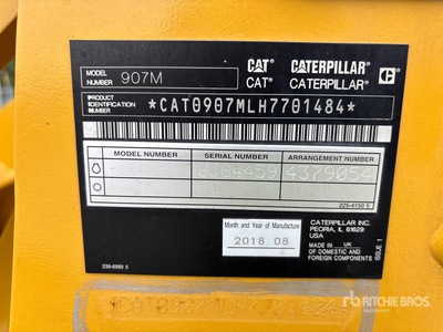 2018 Cat 907M Wheel Loader