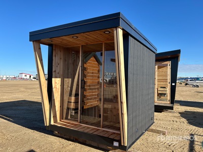 SteamyEscapes SteamBox 7 ft X 7.5 ft Sauna (Unused)