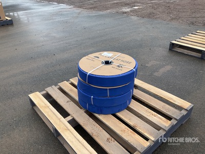 Quantity of (4) 2024 Powertek 2 in x 300 Ft PVC Discharge ホース (Unused)