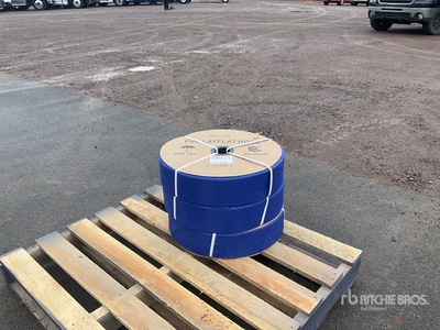 Quantity of (3) 2024 Powertek 3 in x 300 Ft PVC Discharge ホース (Unused)