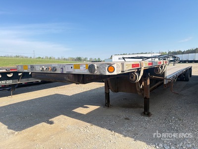 2006 Utility 48 ft T/A Turntable Step Deck Trailer