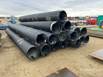 Quantity of (16) 18 In. x 6 Meter Pipe
