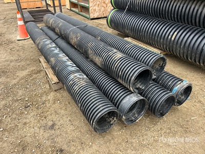 Quantity of (6) 10 in x 3 Meter Pipe