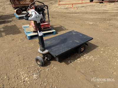 Vestil NE-CART-1 Electric Battery Powered Transport Cart