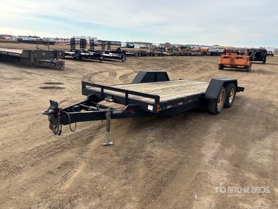 1999 Rainbow 18 ft T/A Tilt Deck Trailer