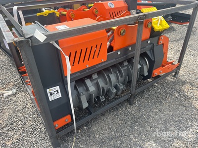 2026 Hard Farm HFEDM36 36 in Excavator Mulcher - Fits Cat 306, 307 / 7 - 12 ton (Unused)