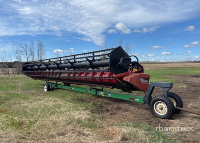 2009 Case IH 2020 35 ft Flex Cabezal de cosechadora trilladora