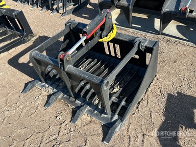 All-Star 47 in Skid Steer Root Rake (Unused)