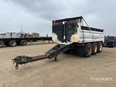 2004 Cancade 17 ft Tri/A Pup Dump Trailer