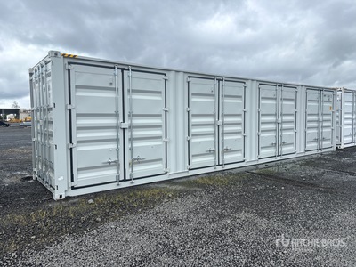 2026 40 ft High Cube Multi-Door Storage Container