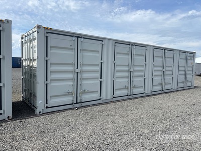 2026 40 ft High Cube Multi-Door Storage Container