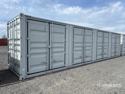2026 40 ft High Cube Multi-Door Storage Container