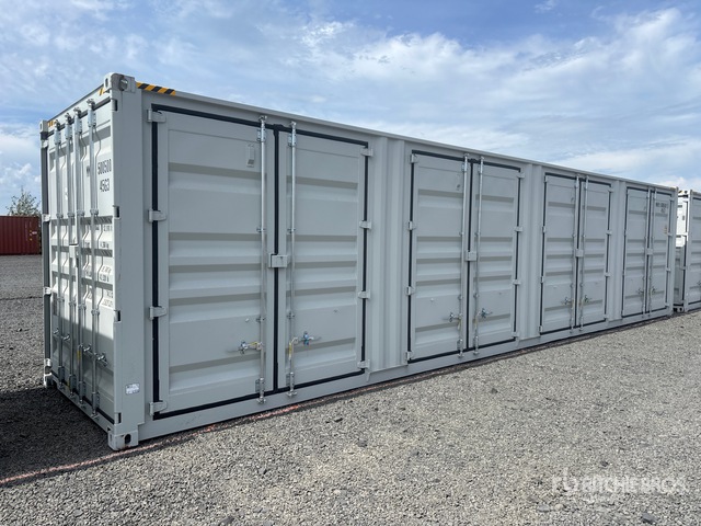 2026 40 ft High Cube Multi-Door Storage Container