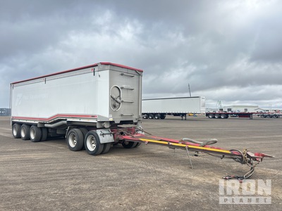 2019 Gippsland Body Builders 9.2 m 5/Axle Dog Step Deck End Dump Trailer