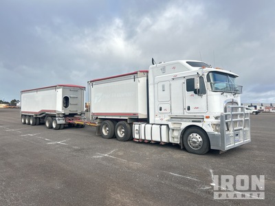 2017 Kenworth K200 Big Cab Aerodyne 6x4 & 2019 GBB 9.3 5/Axle Dog Combination