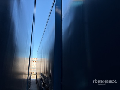 2021 Vawdrey 13.5 m Tri/A Double Drop Zijtrailer met gordijn