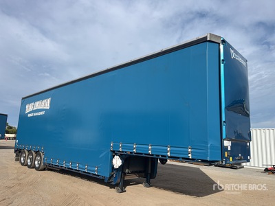 2021 Vawdrey 13.5 m Tri/A Double Drop Przyczepa burtowa